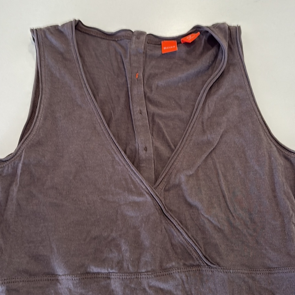 HUGO BOSS Brown Casual coton/Modal Summer Hugo Boss dress